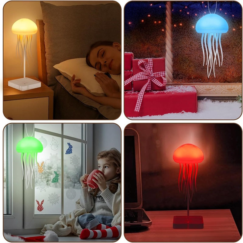 Jellyfish LED Night Light-Color Changing Ocean Lamp